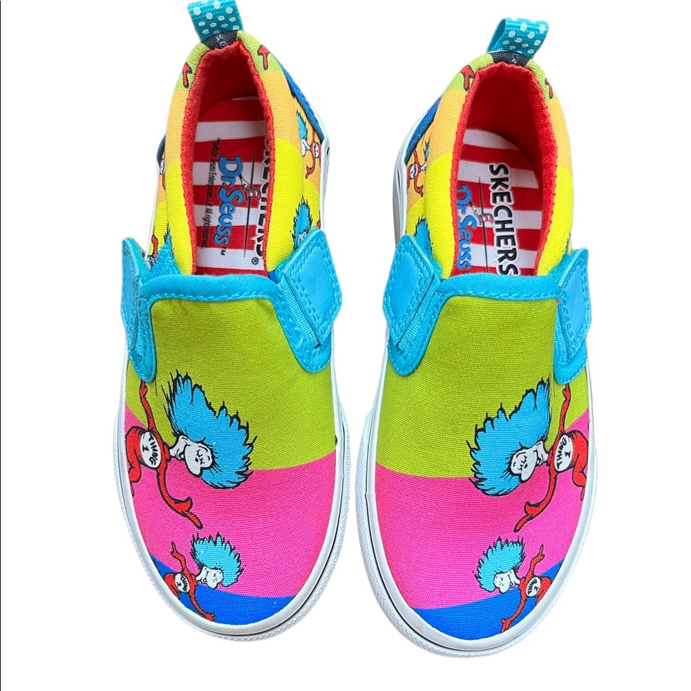 Sketcher’s Dr. Seuss slip-ons kids 8